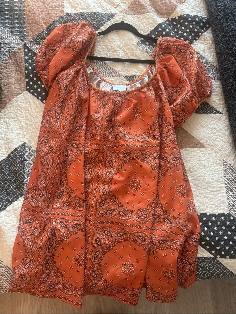 Darling Loungewear The Madeline Set - Burnt Orange
Bandana Large